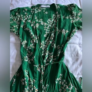 Faithfull the Brand Wrap Mini dress